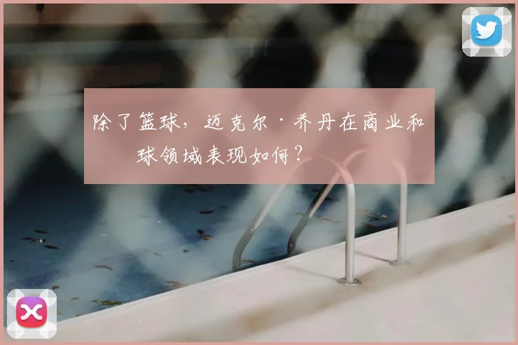 除了篮球，迈克尔·乔丹在商业和棒球领域表现如何？